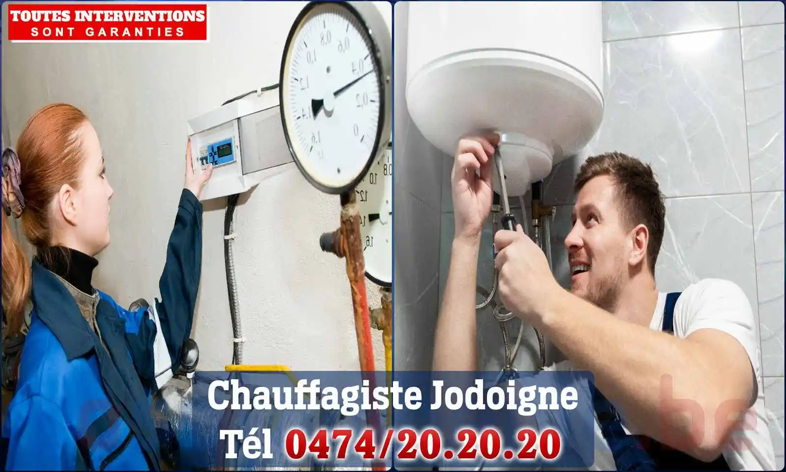 Chauffagiste agréé à Jodoigne 1370