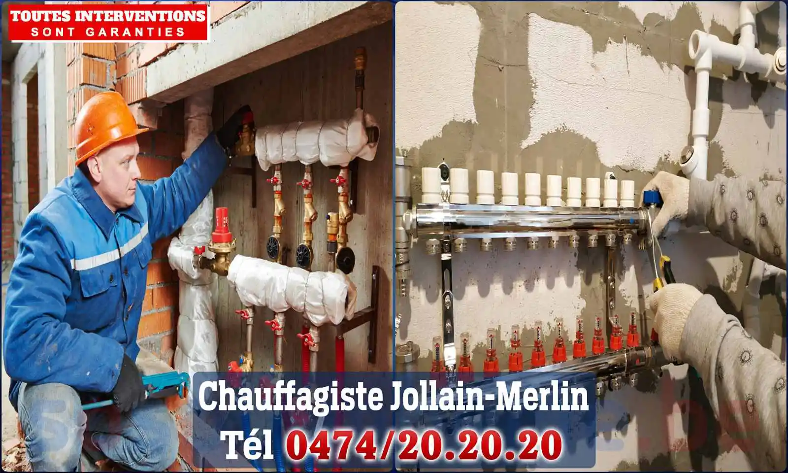 Chauffagiste agréé à Jollain-Merlin 7620