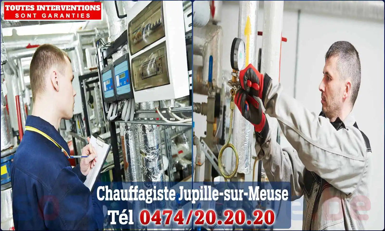 Chauffagiste agréé à Jupille-Sur-Meuse 4020