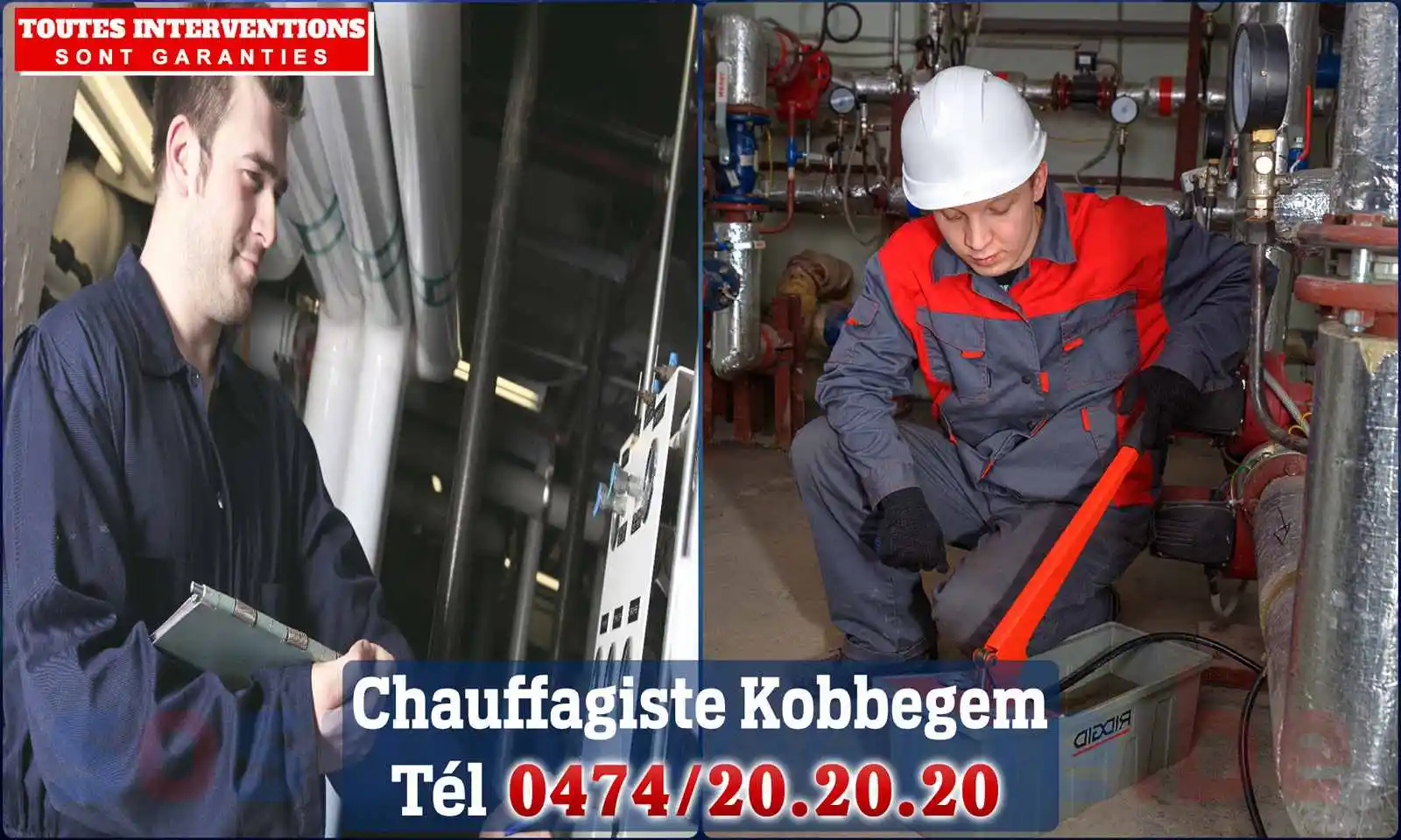 Chauffagiste agréé à Kobbegem 1730