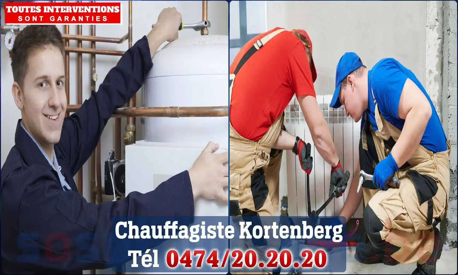 Chauffagiste agréé à Kortenberg 3070