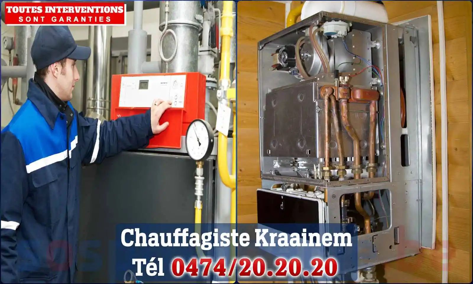 Chauffagiste agréé à Kraainem 1950