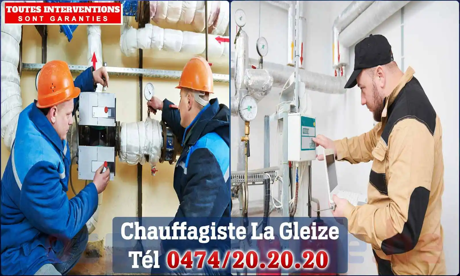 Chauffagiste agréé à La Gleize 4987