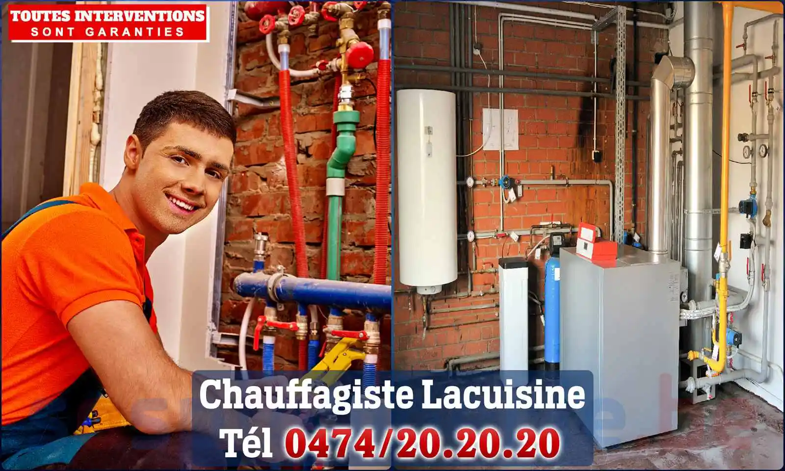 Chauffagiste agréé à Lacuisine 6821