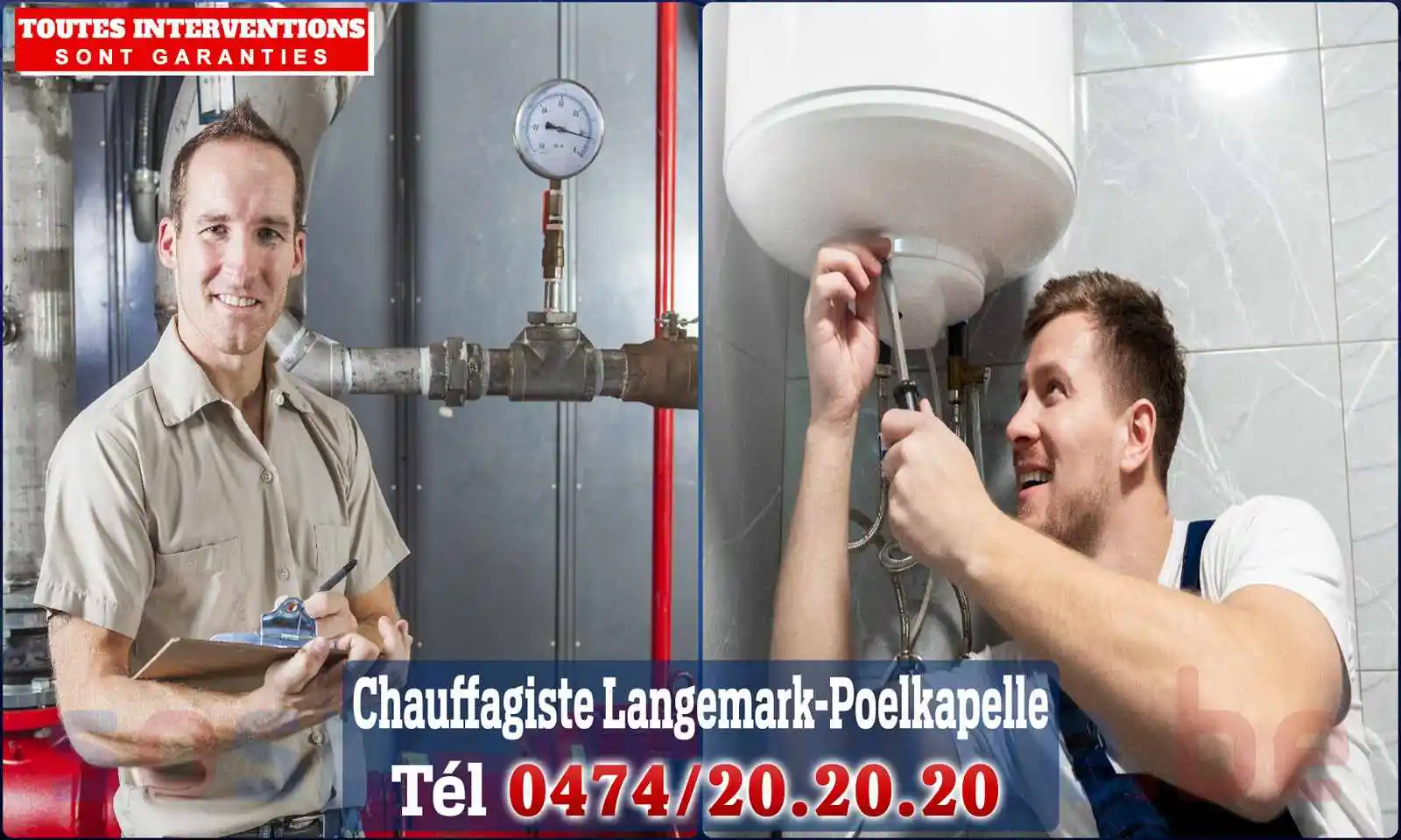 Chauffagiste agréé à Langemark-Poelkapelle 8920
