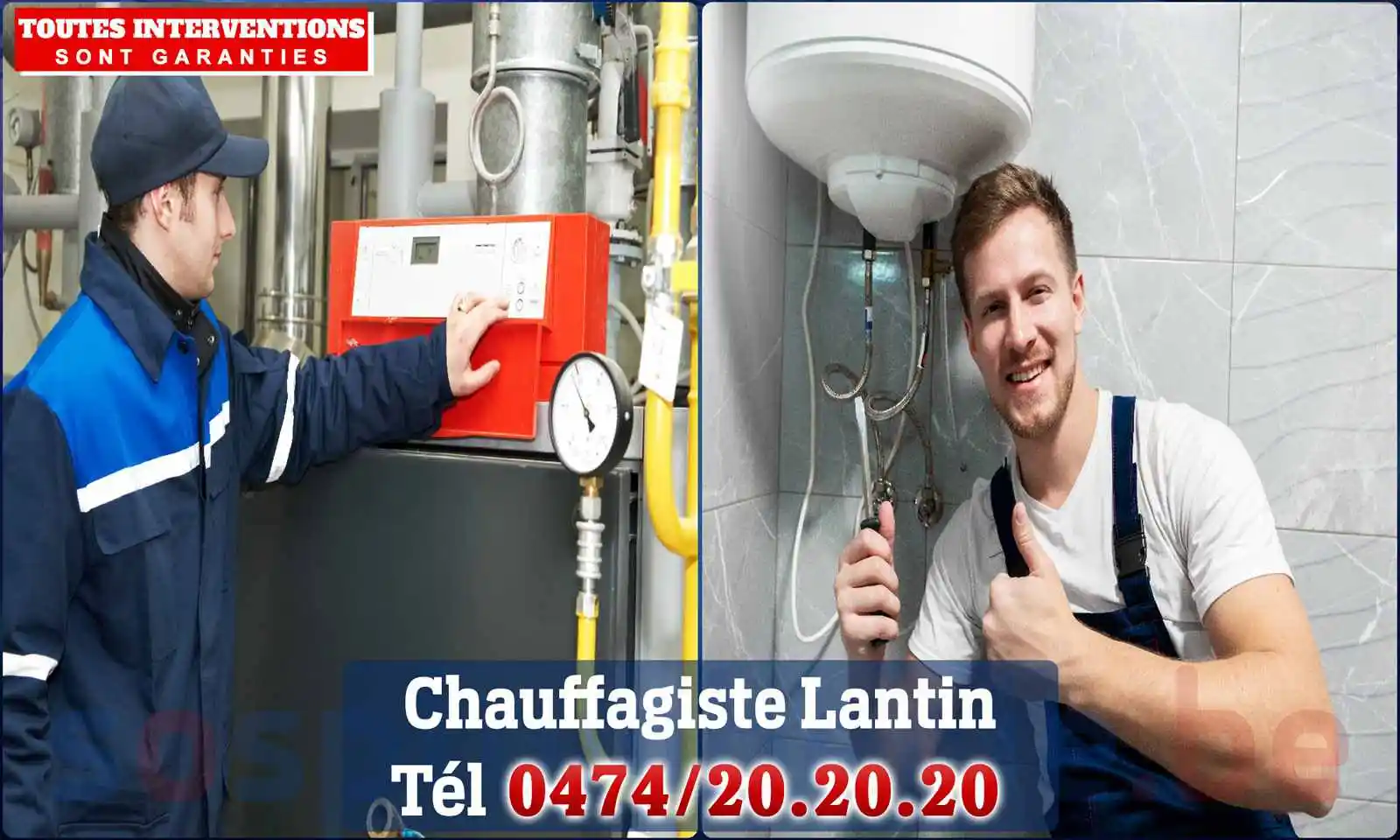 Chauffagiste agréé à Lantin 4450