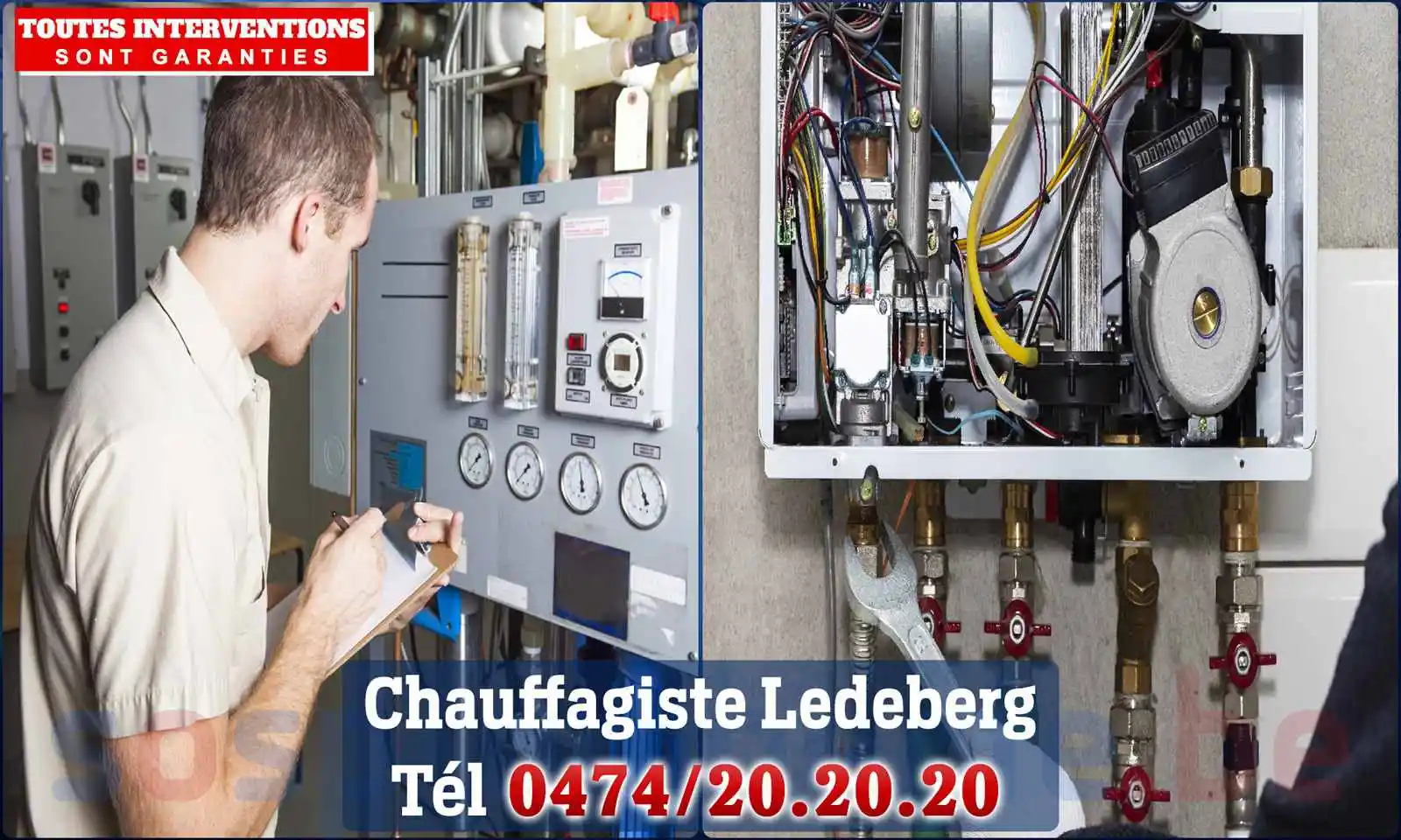 Chauffagiste agréé à Ledeberg 9050