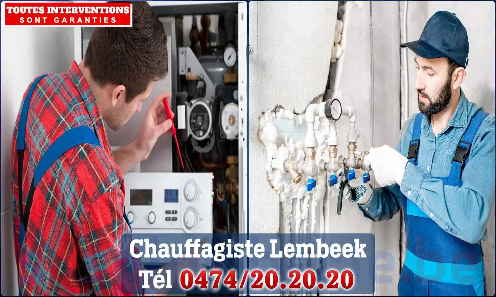 Chauffagiste agréé à Lembeek 1502