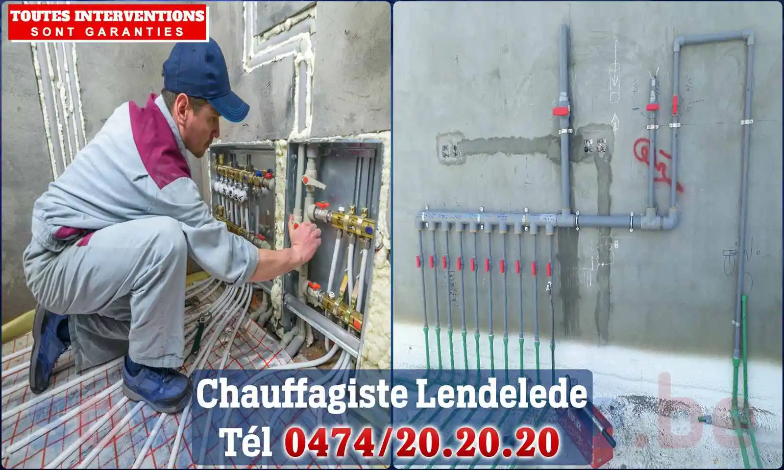 Chauffagiste agréé à Lendelede 8860