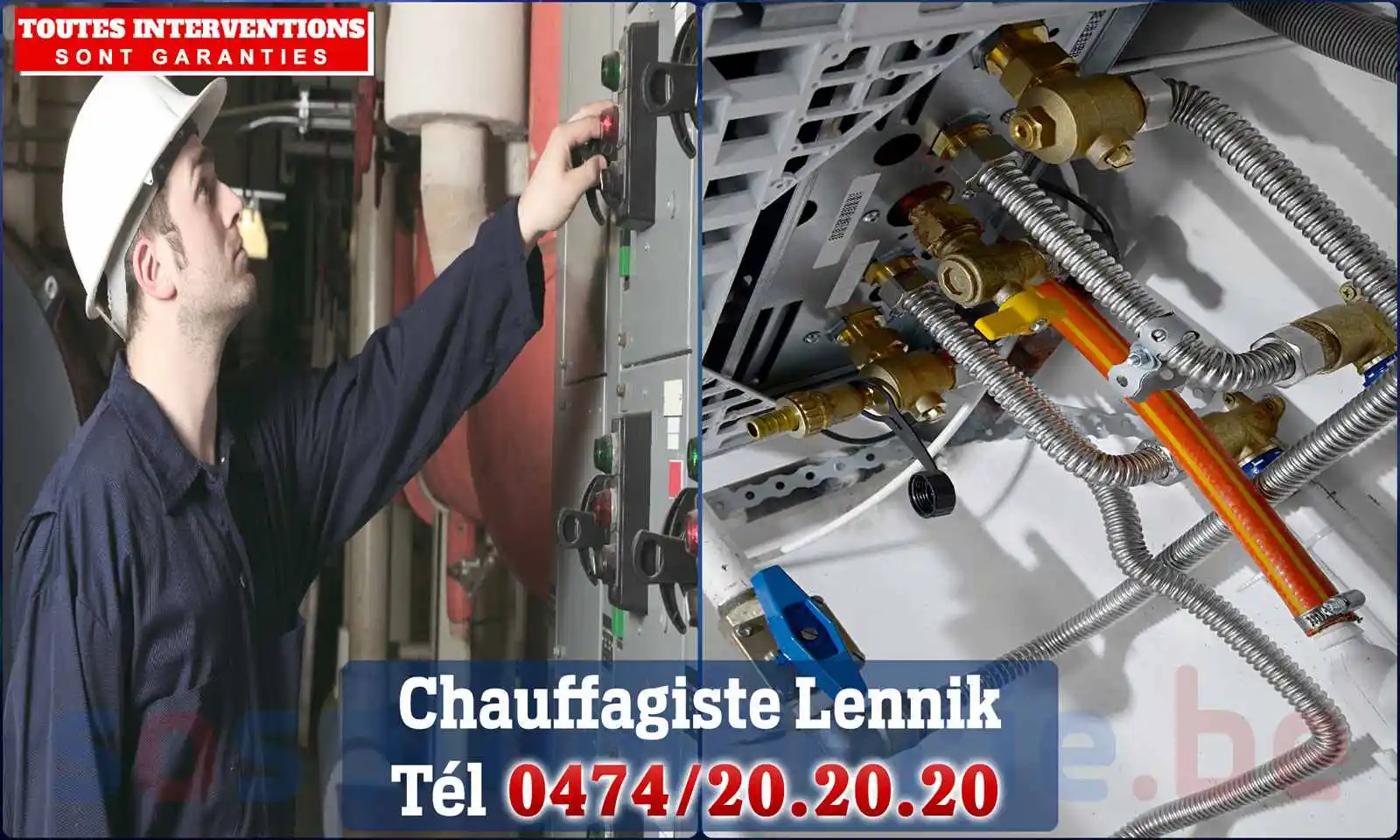 Chauffagiste agréé à Lennik 1750