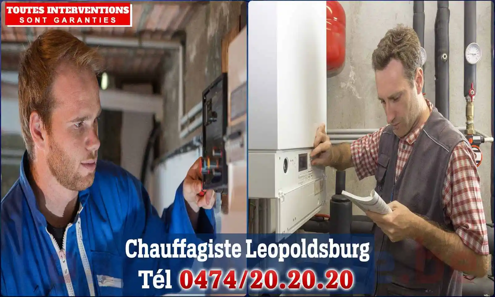 Chauffagiste agréé à Leopoldsburg 3970