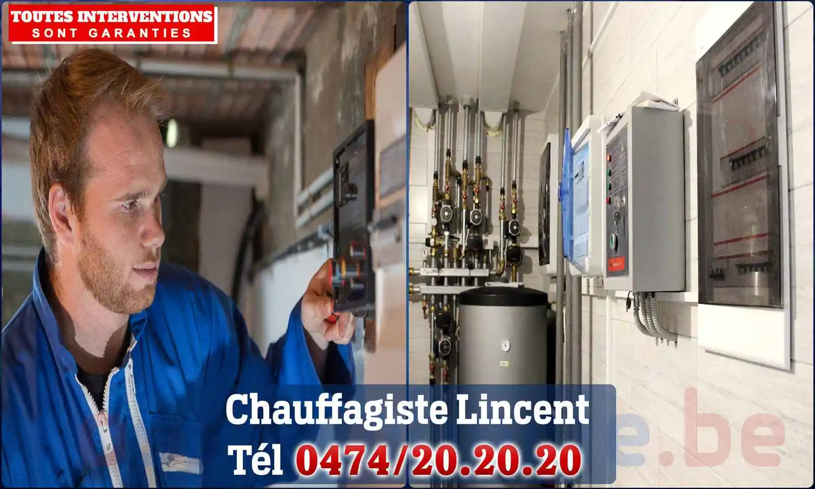 Chauffagiste agréé à Lincent 4287