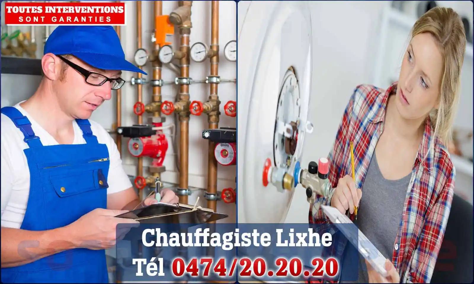 Chauffagiste agréé à Lixhe 4600