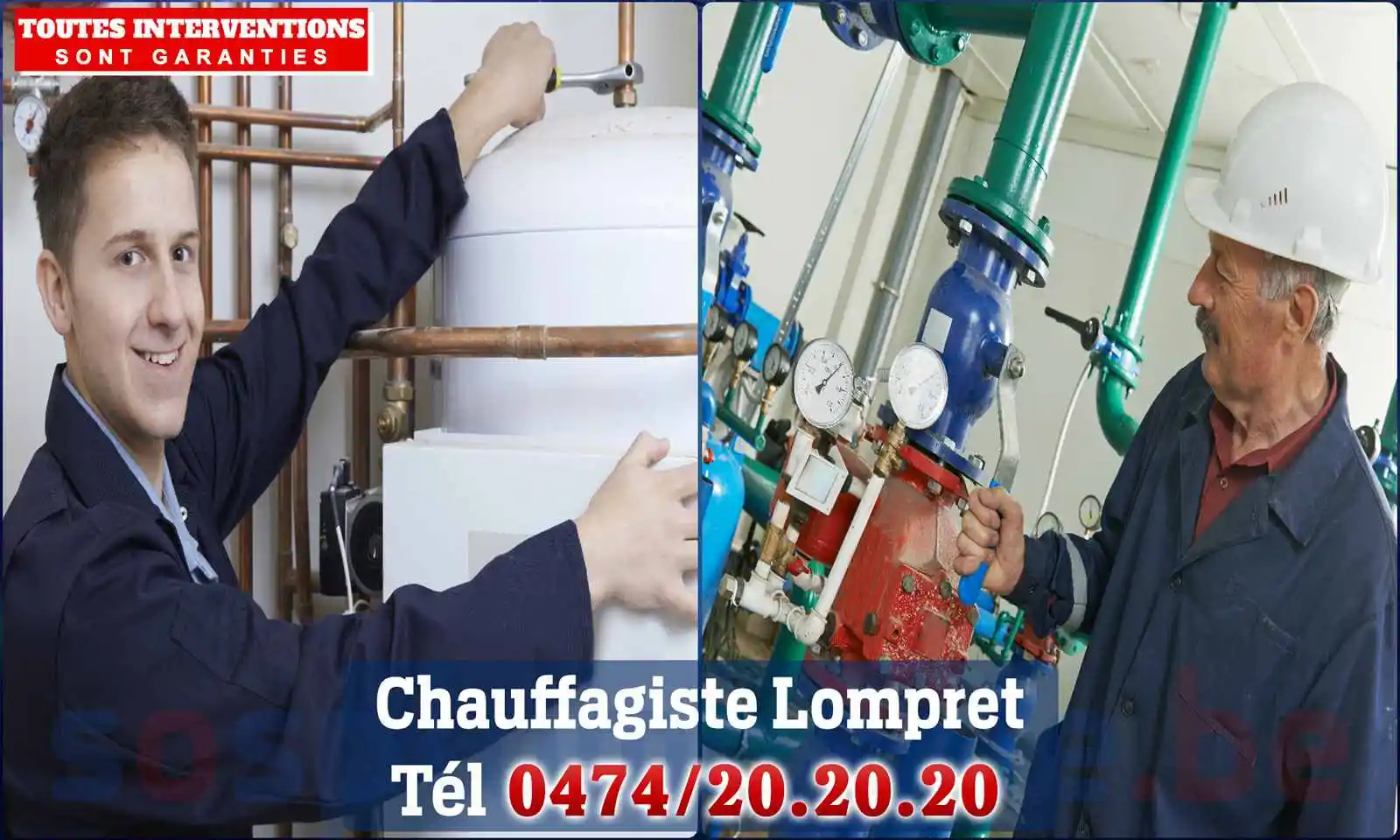 Chauffagiste agréé à Lompret 6463