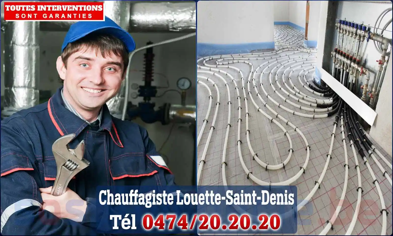 Chauffagiste agréé à Louette-Saint-Denis 5575