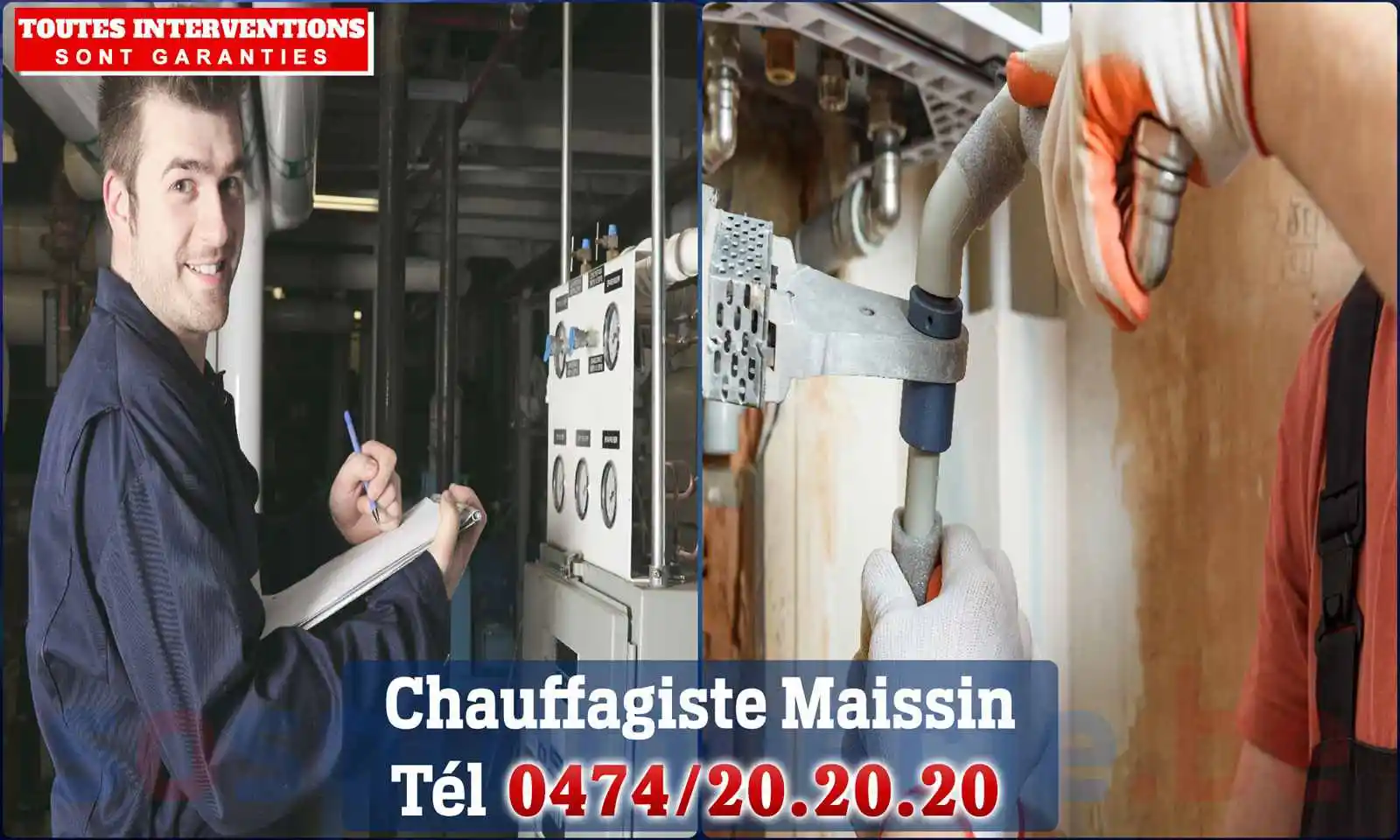 Chauffagiste agréé à Maissin 6852