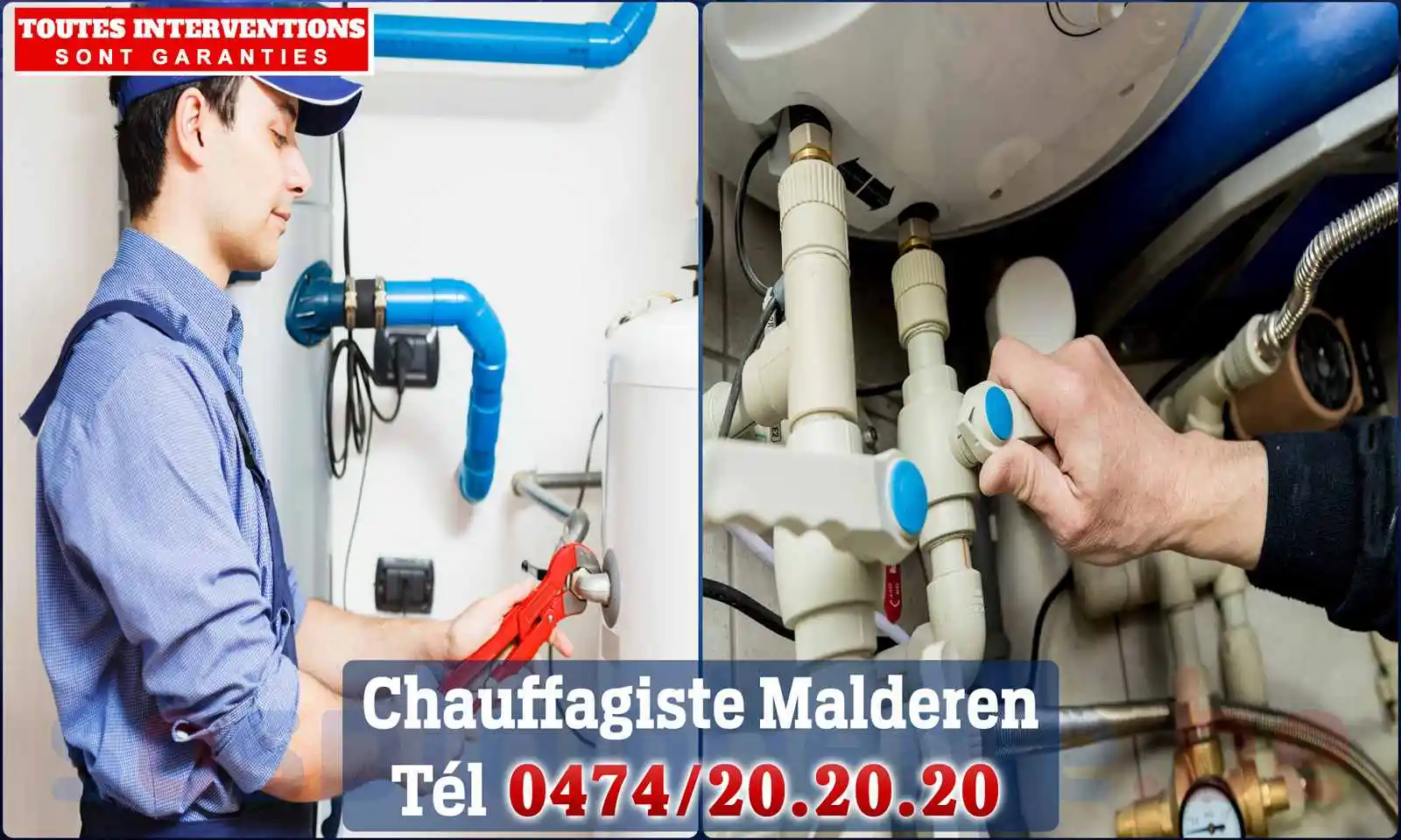 Chauffagiste agréé à Malderen 1840