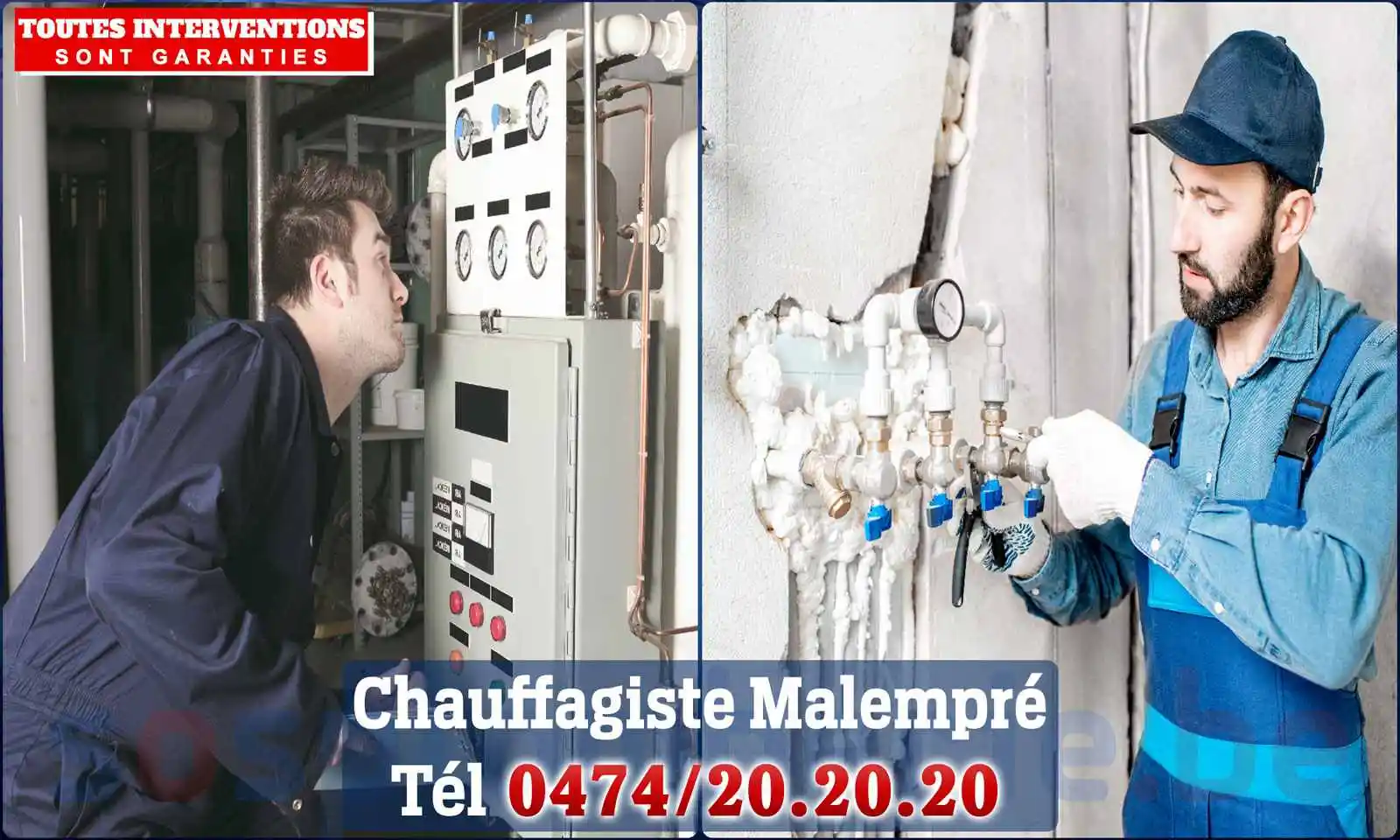 Chauffagiste agréé à Malempré 6960