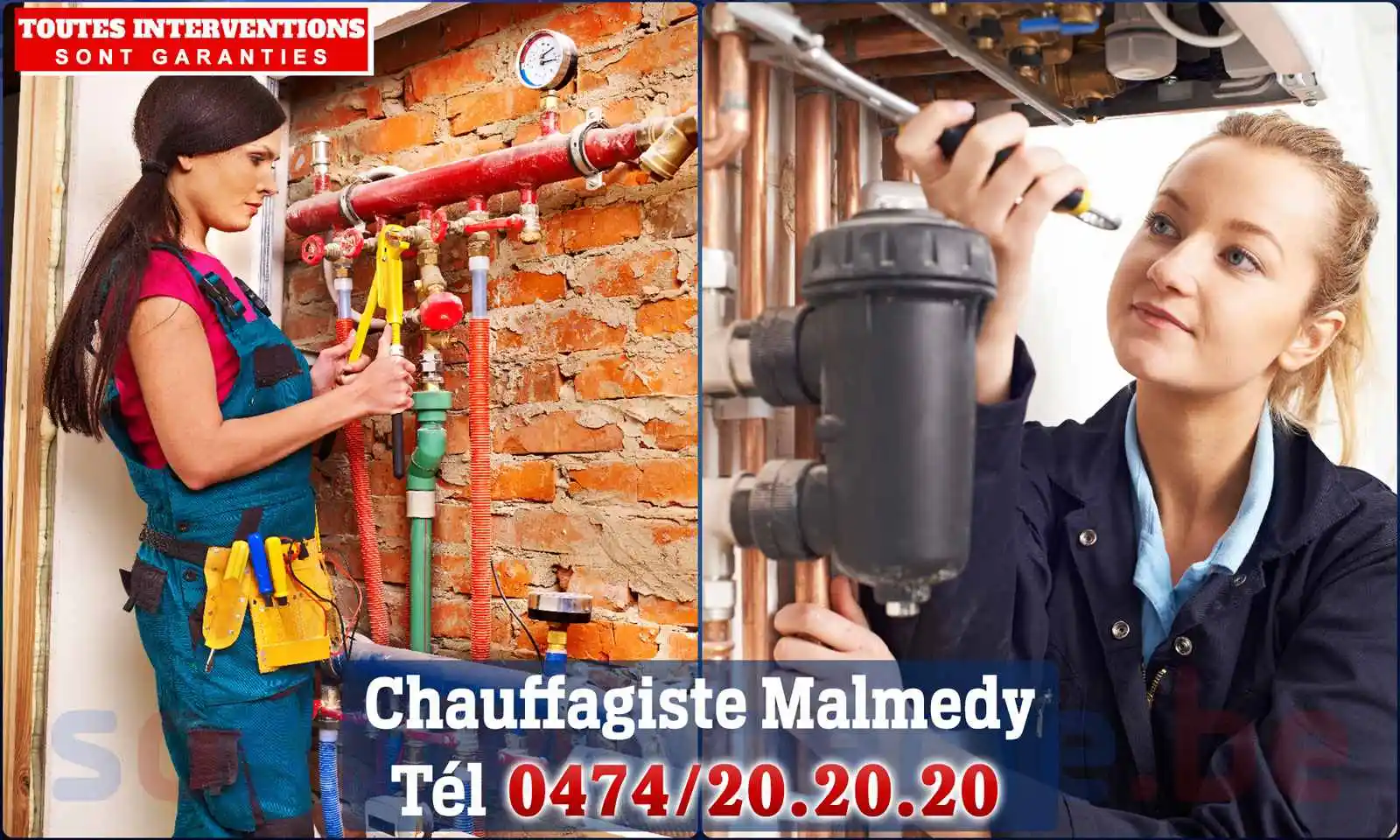 Chauffagiste agréé à Malmedy 4960