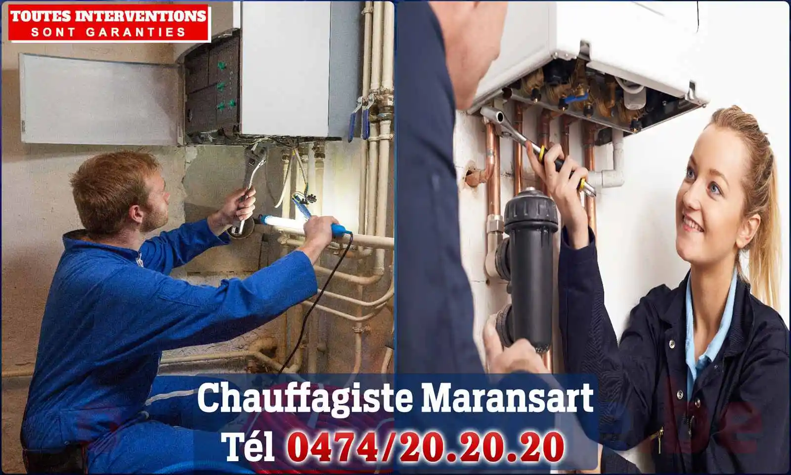 Chauffagiste agréé à Maransart 1380