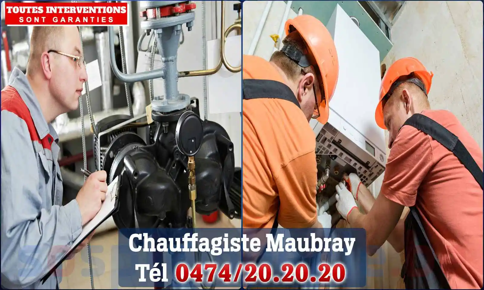 Chauffagiste agréé à Maubray 7640