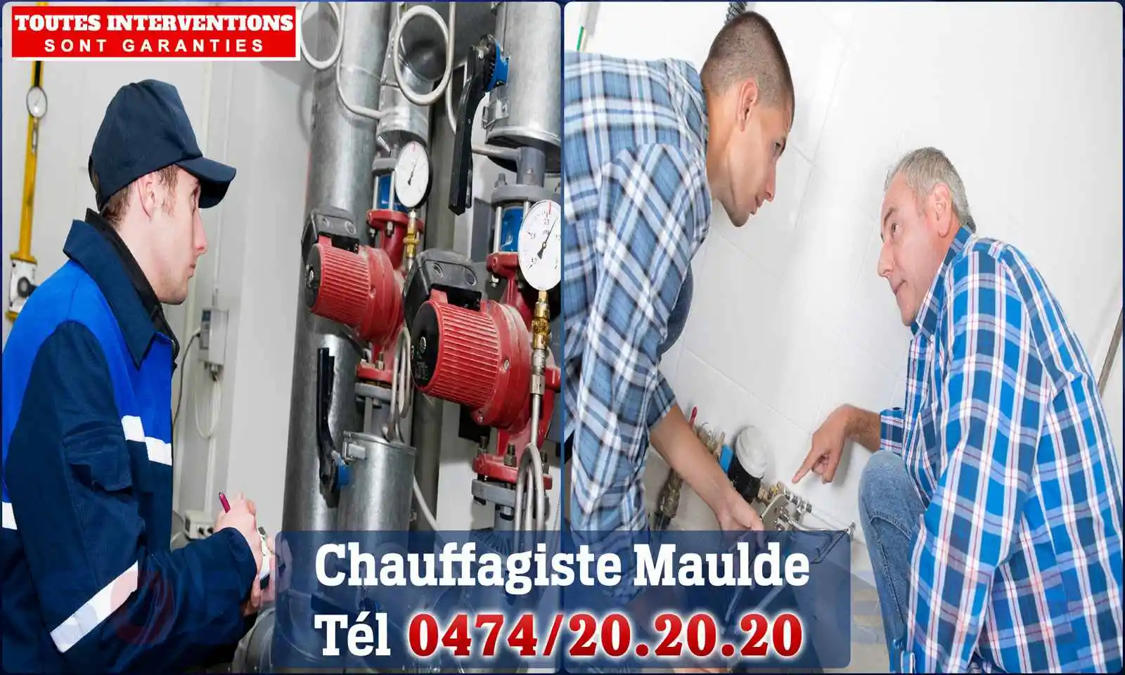 Chauffagiste agréé à Maulde 7534