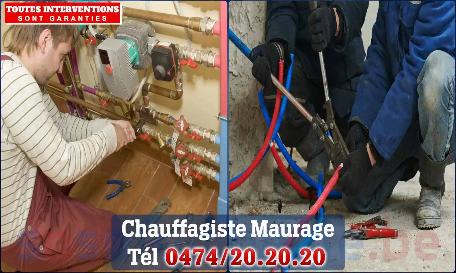 Chauffagiste agréé à Maurage 7110