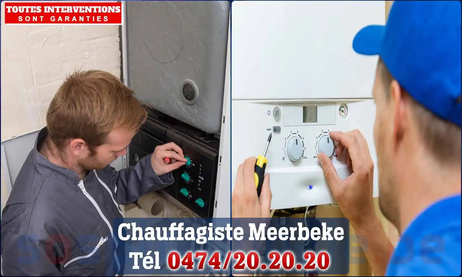 Chauffagiste agréé à Meerbeke 9402