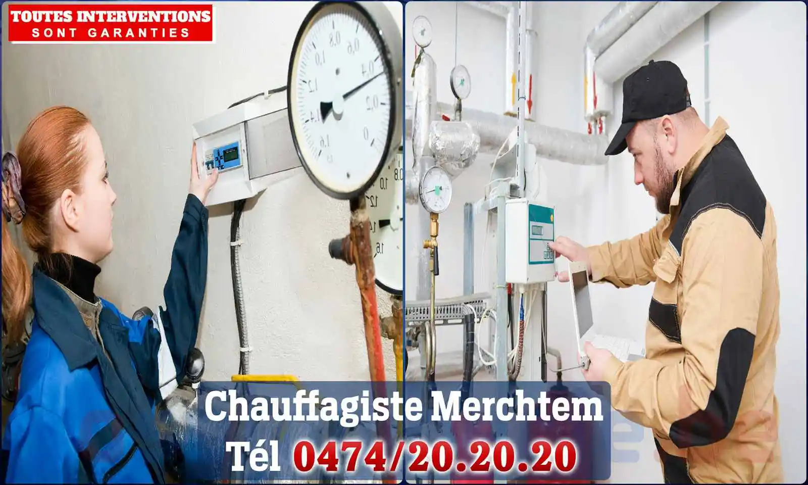 Chauffagiste agréé à Merchtem 1785