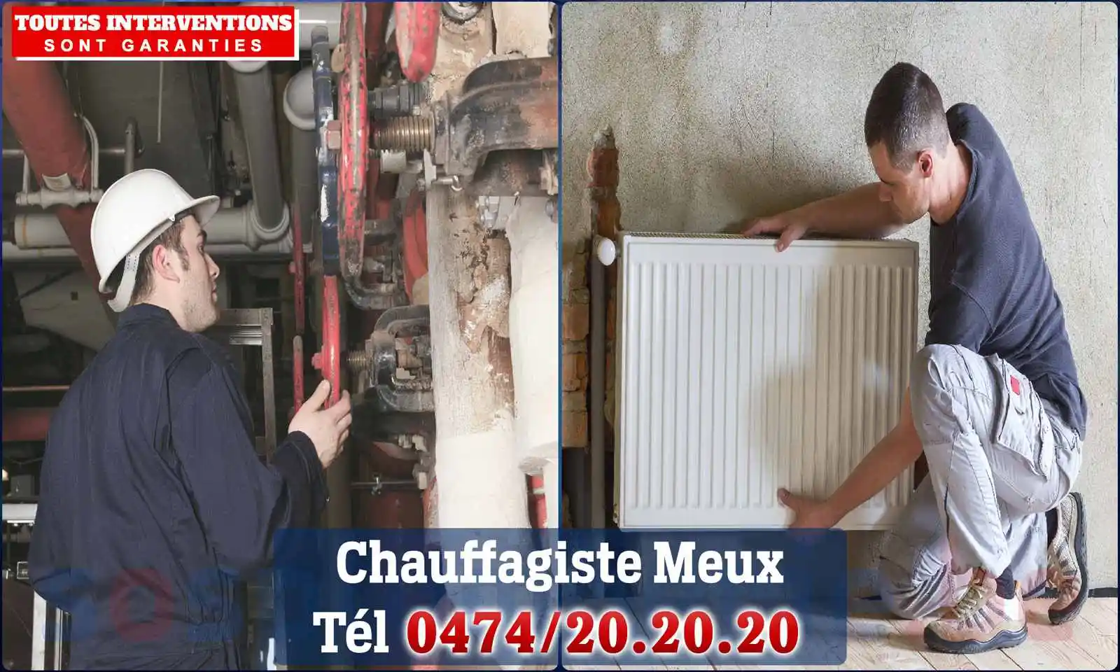 Chauffagiste agréé à Meux 5081