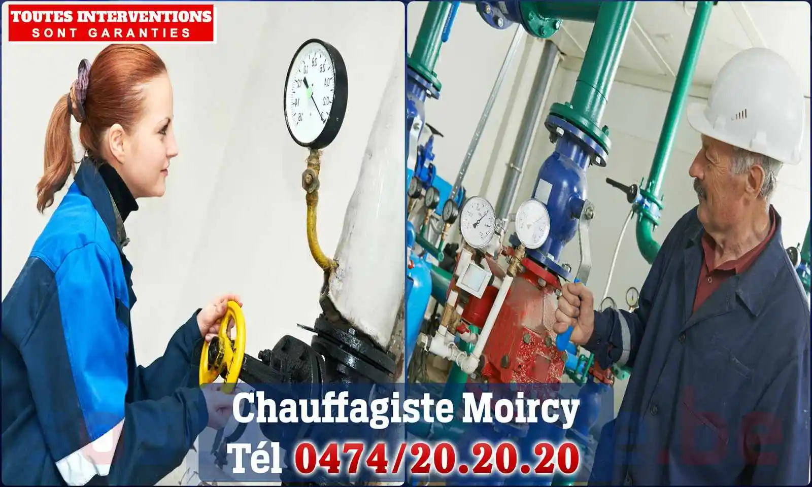 Chauffagiste agréé à Moircy 6800