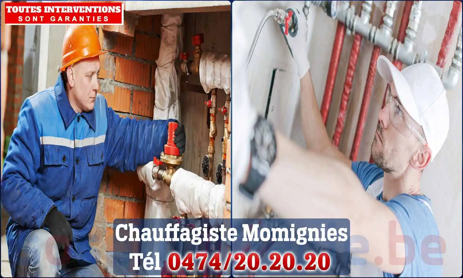 Chauffagiste agréé à Momignies 6590