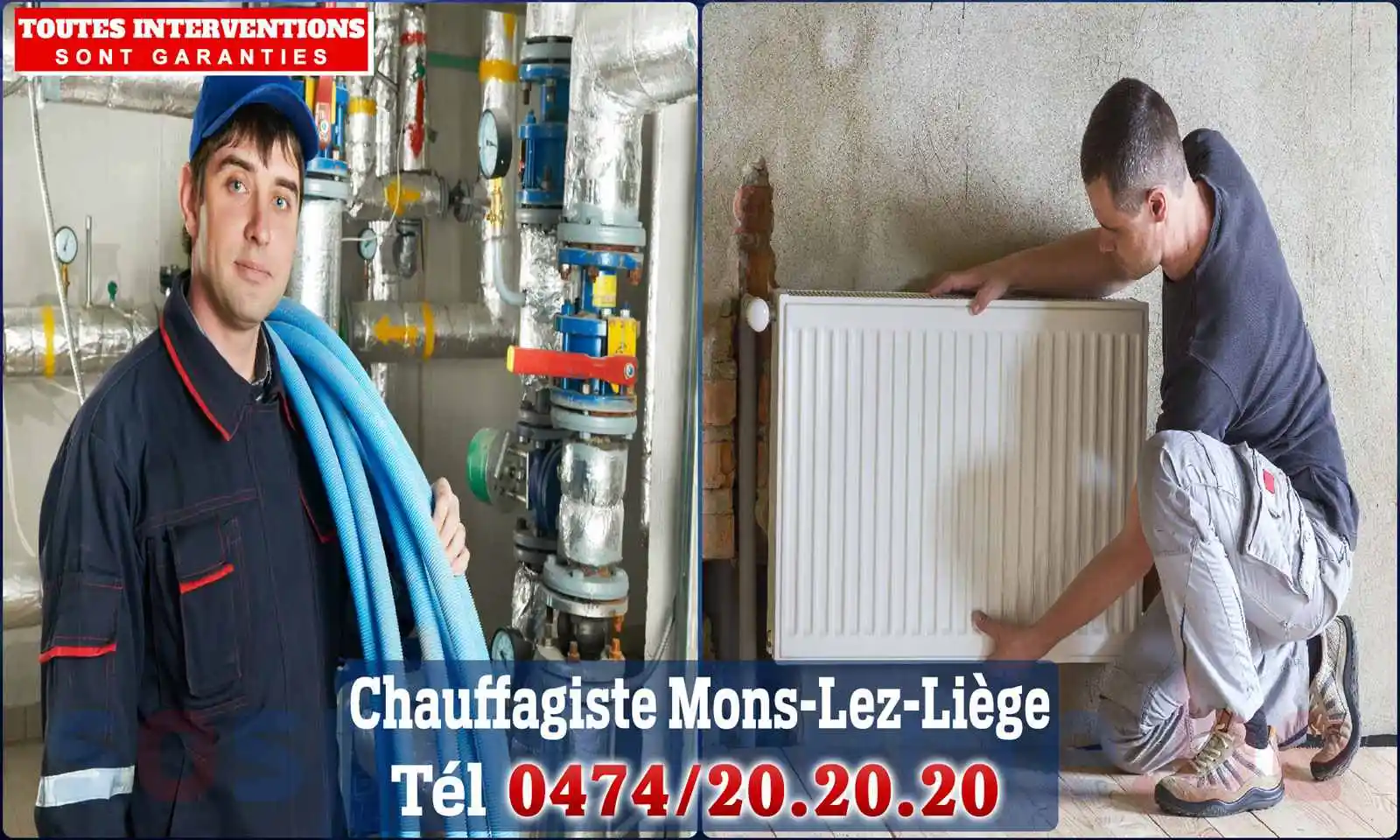 Chauffagiste agréé à Mons-lez-Liège 4400
