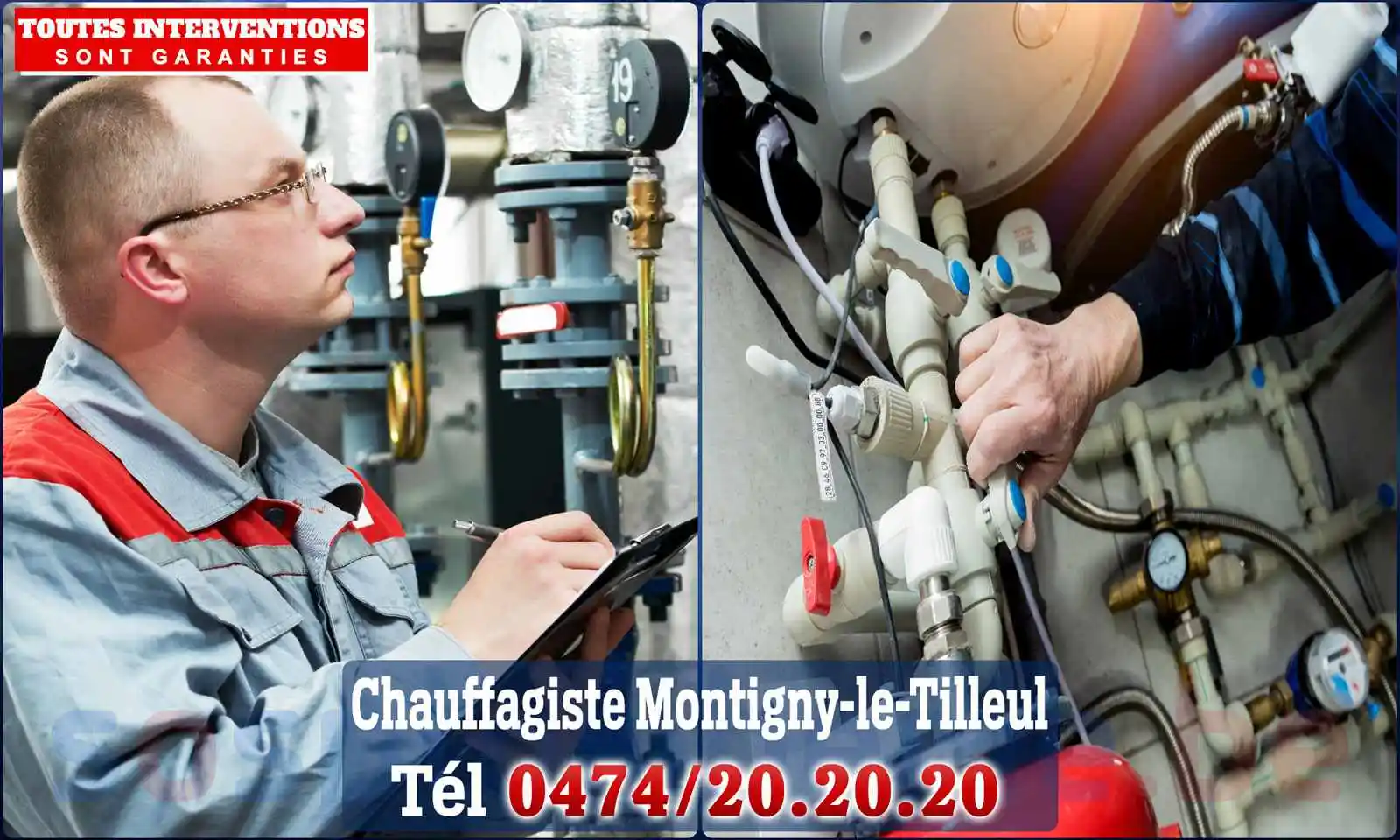 Chauffagiste agréé à Montigny-le-Tilleul 6110