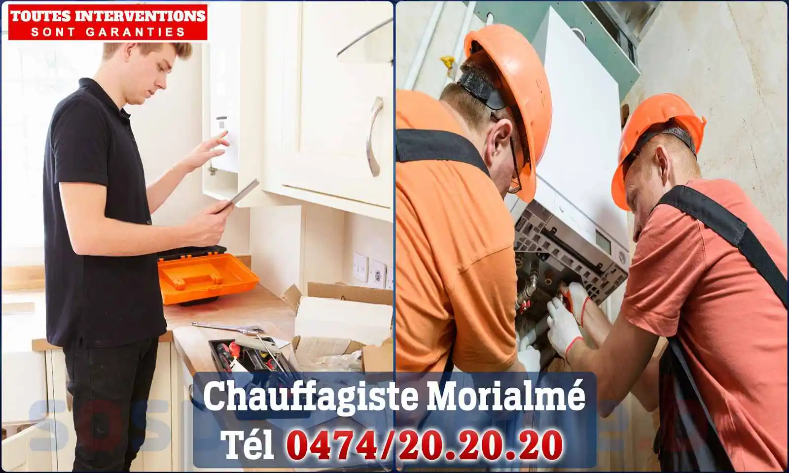 Chauffagiste agréé à Morialmé 5621