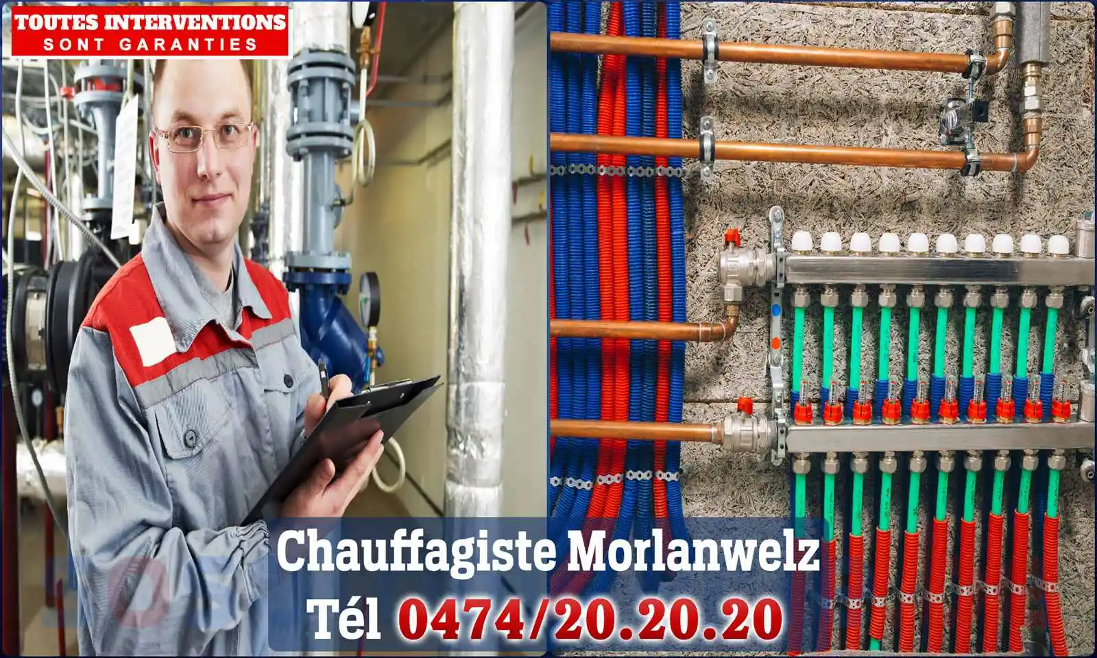 Chauffagiste agréé à Morlanwelz 7140