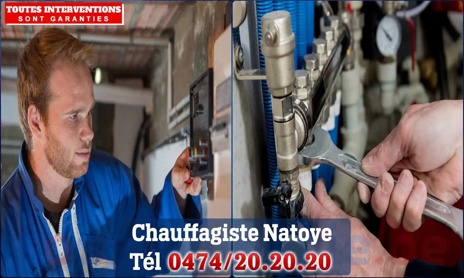 Chauffagiste agréé à Natoye 5360