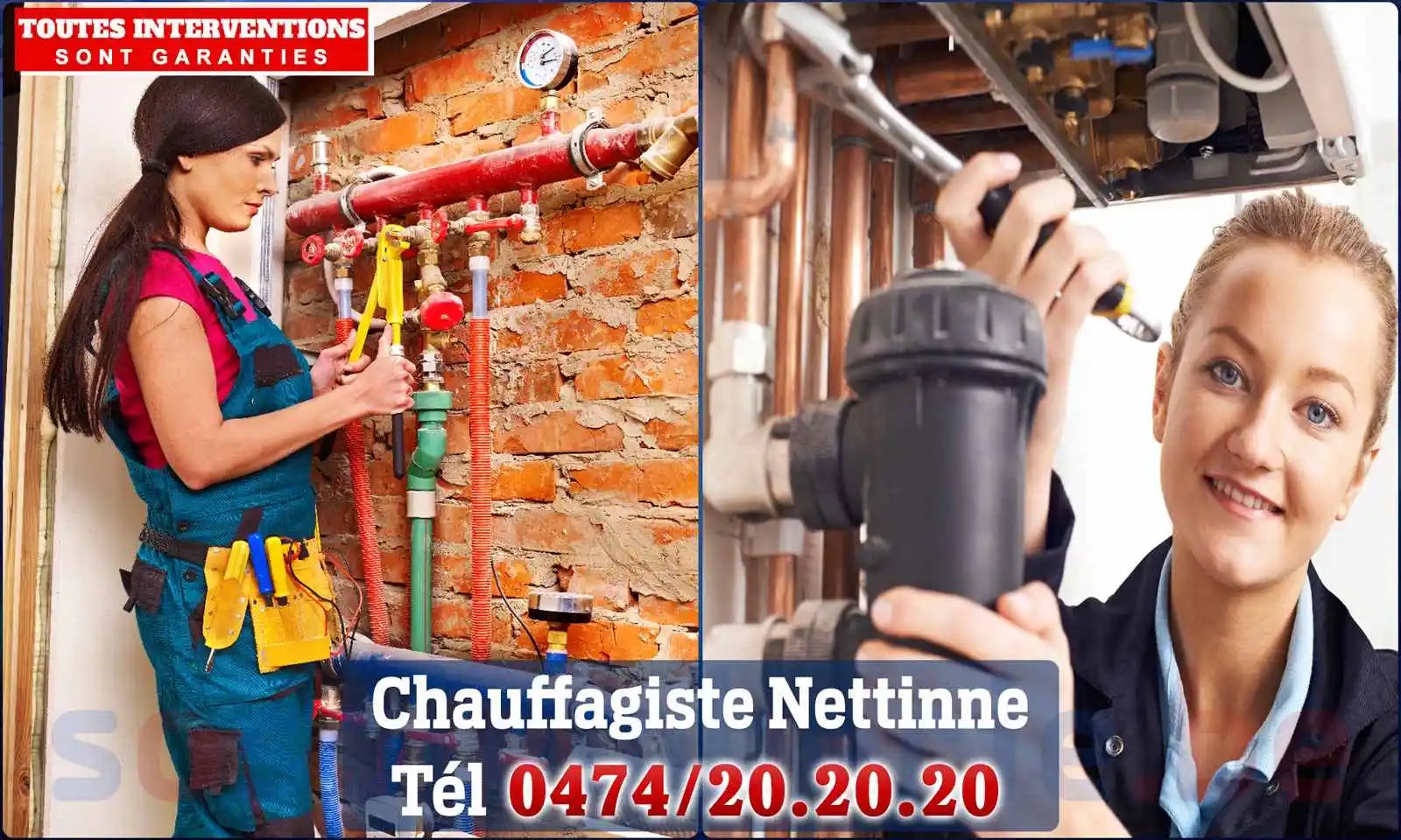 Chauffagiste agréé à Nettinne 5377