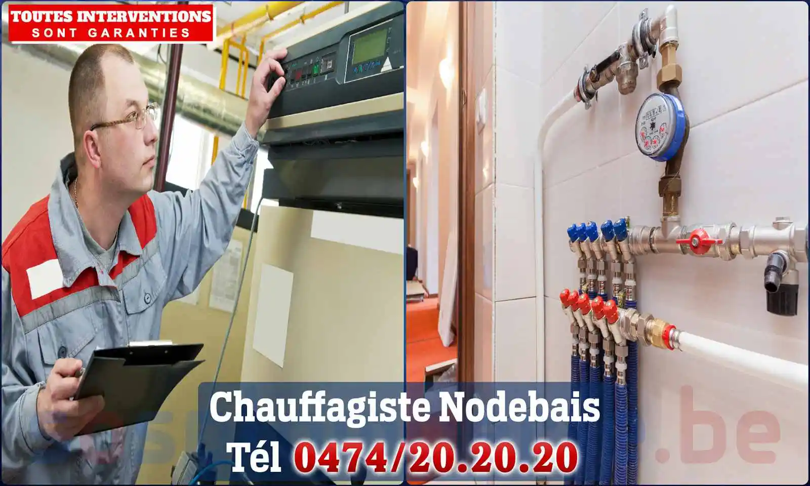 Chauffagiste agréé à Nodebais 1320