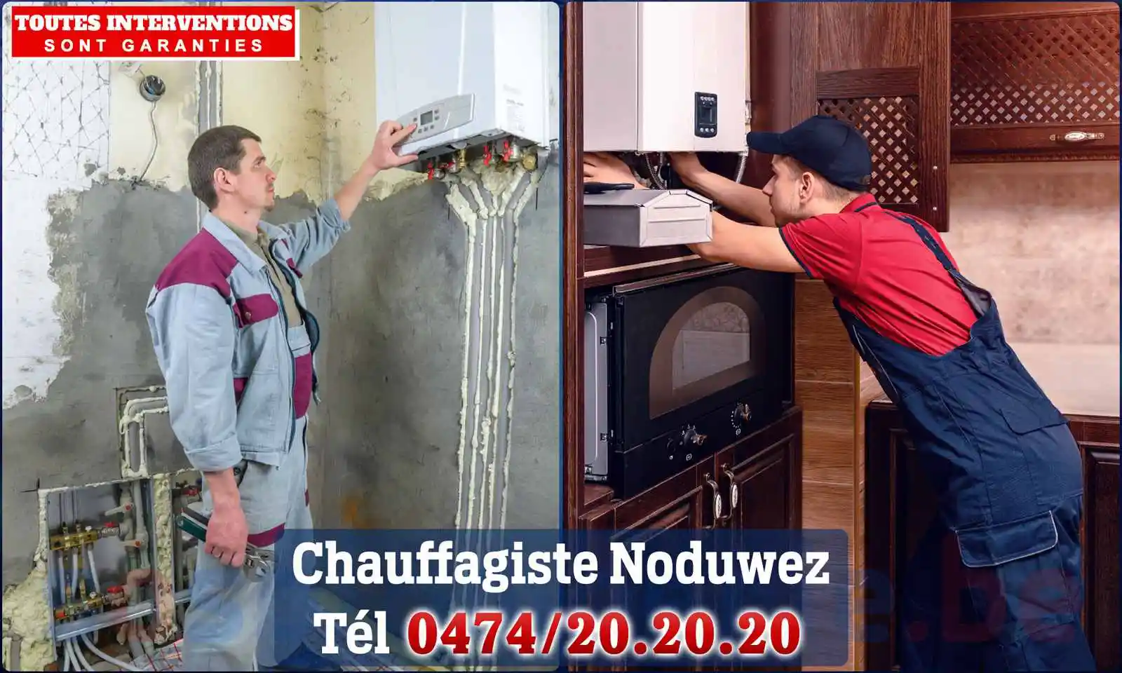 Chauffagiste agréé à Noduwez 1350