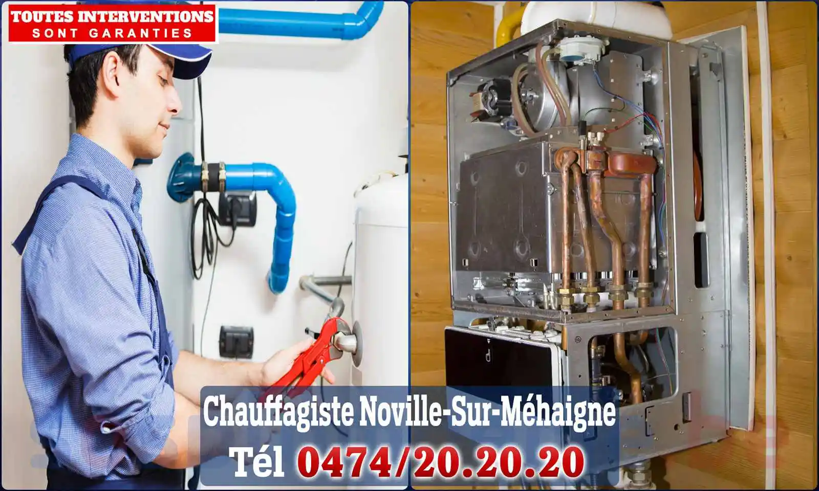 Chauffagiste agréé à Noville-sur-Méhaigne 5310