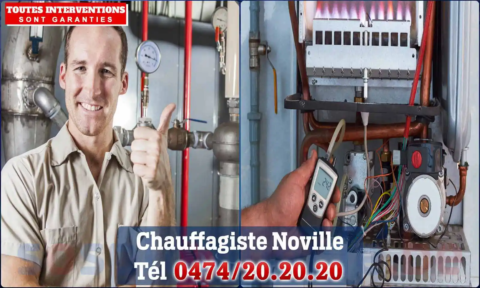 Chauffagiste agréé à Noville 6600