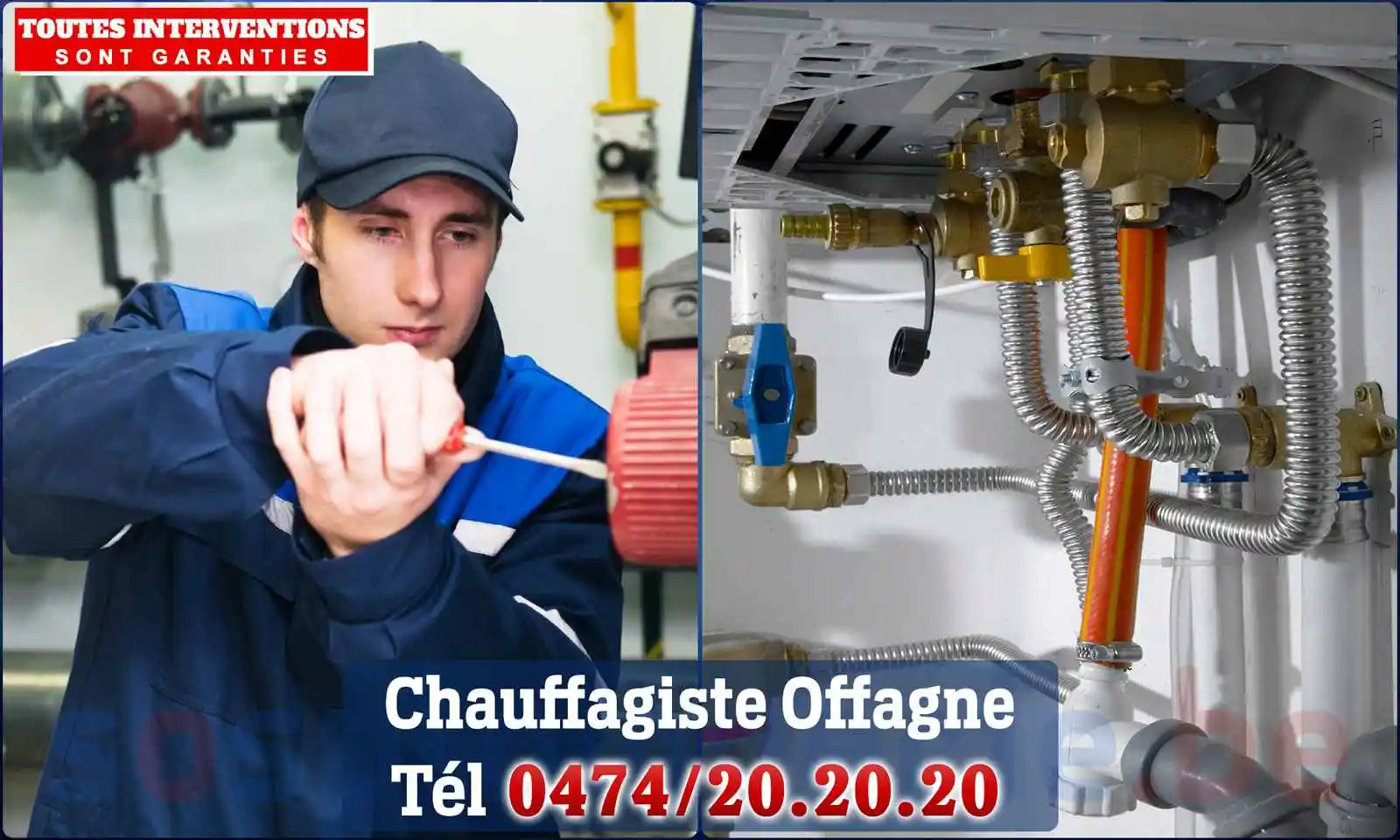 Chauffagiste agréé à Offagne 6850