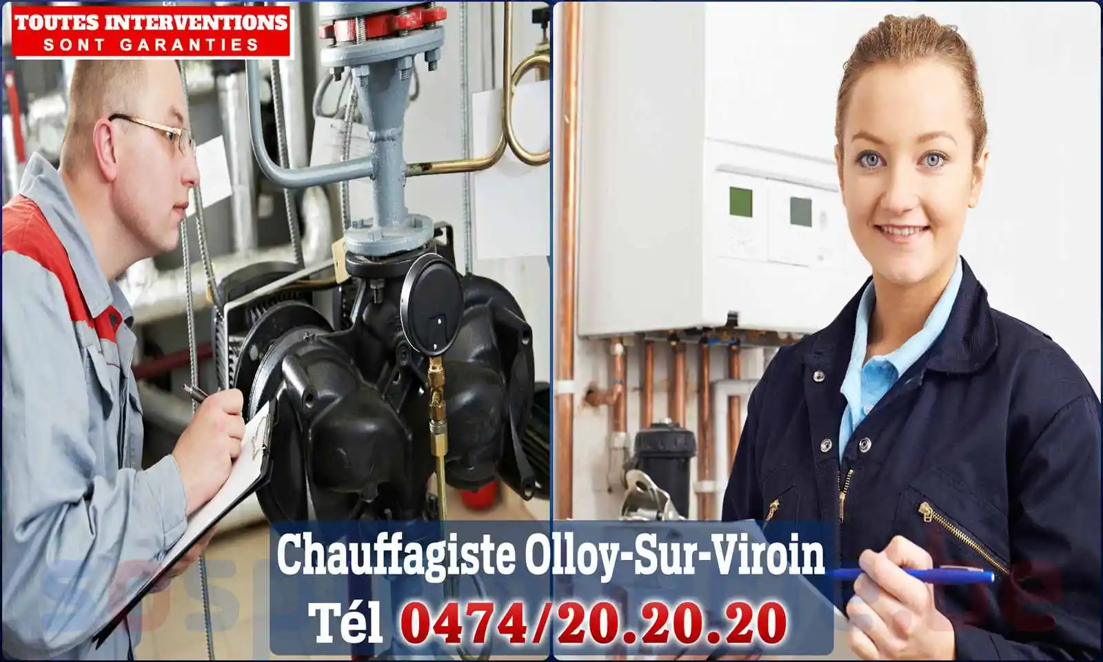 Chauffagiste agréé à Olloy-sur-Viroin 5670
