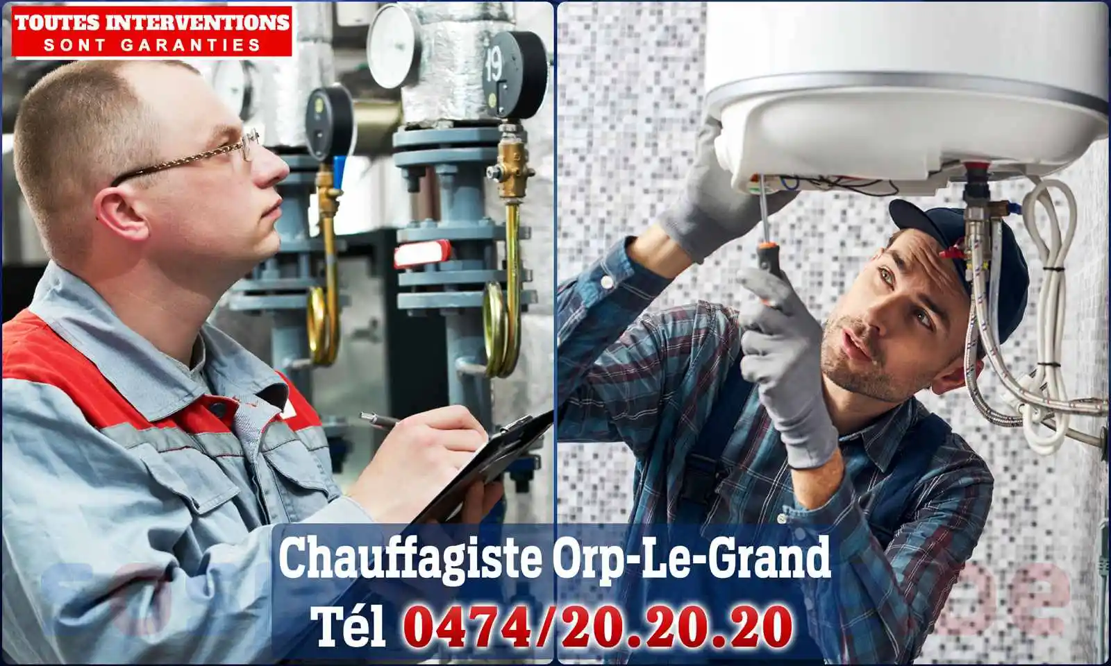 Chauffagiste agréé à Orp-le-Grand 1350