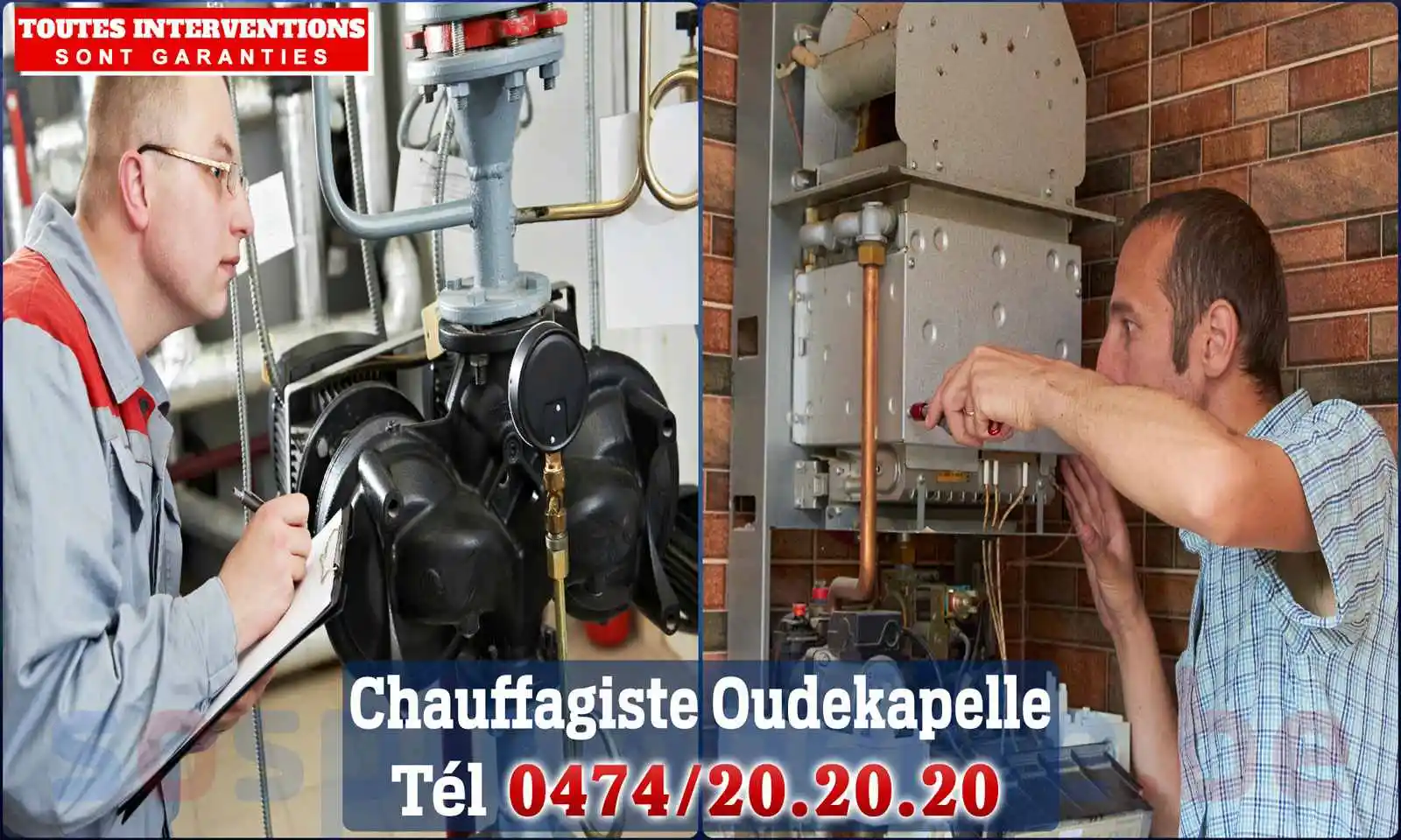 Chauffagiste agréé à Oudekapelle 8600