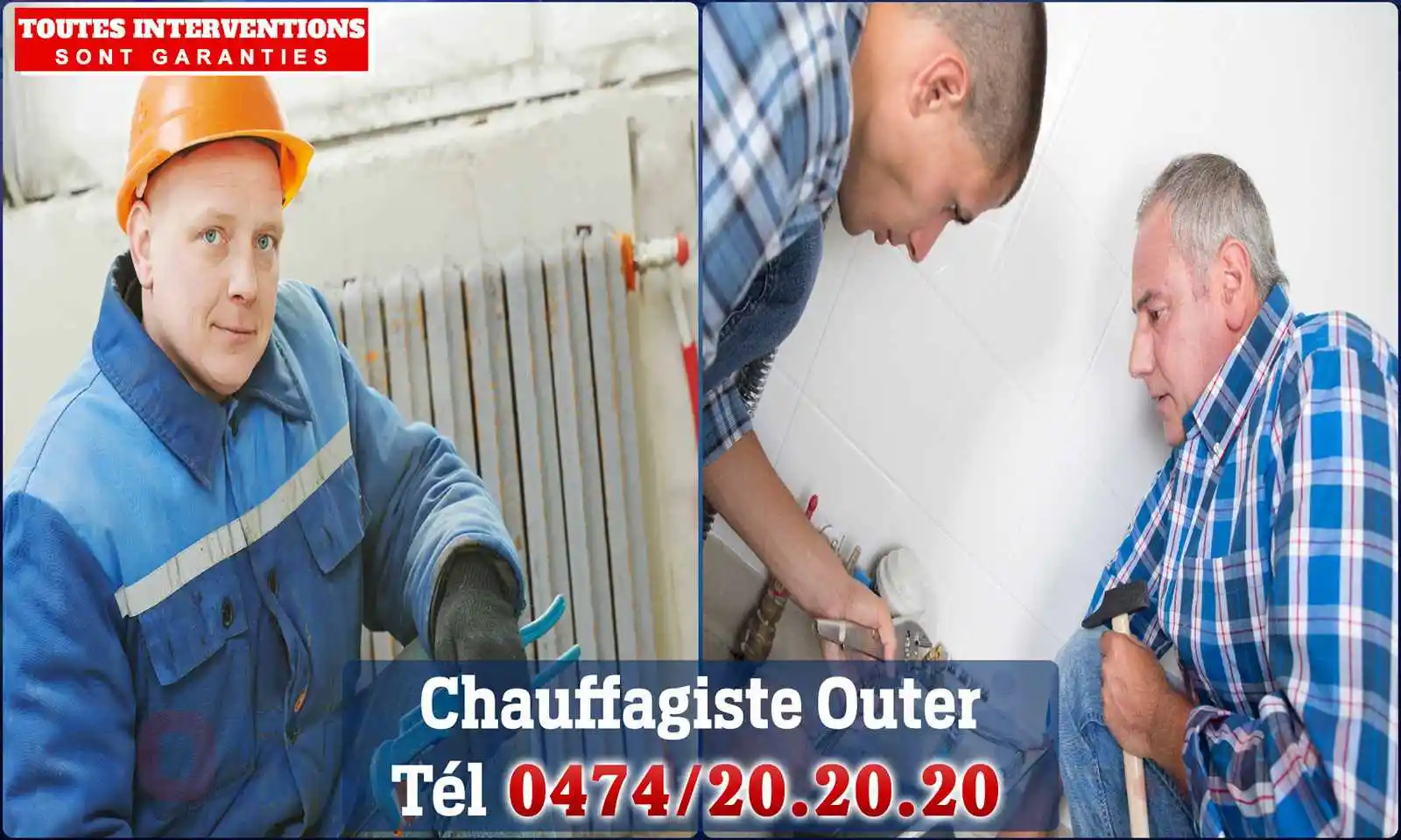 Chauffagiste agréé à Outer 9406