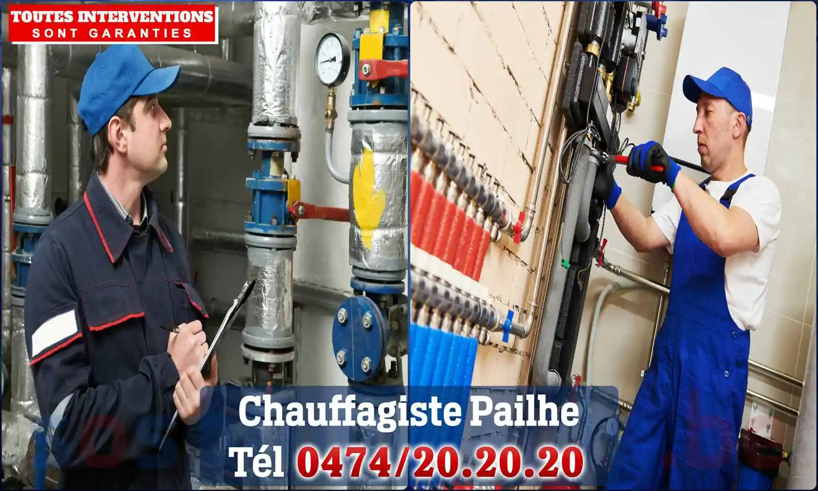 Chauffagiste agréé à Pailhe 4560