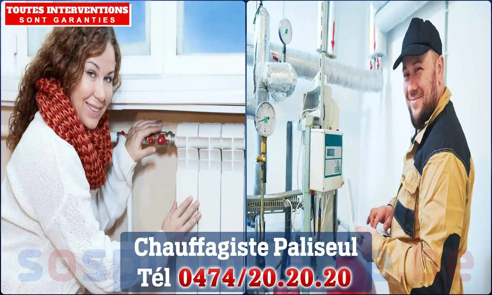 Chauffagiste agréé à Paliseul 6850