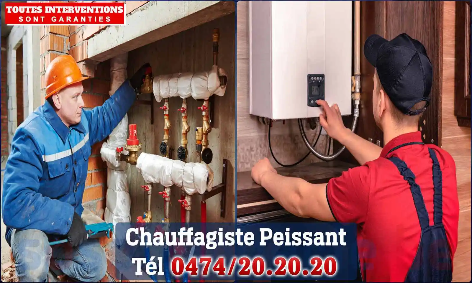 Chauffagiste agréé à Peissant 7120